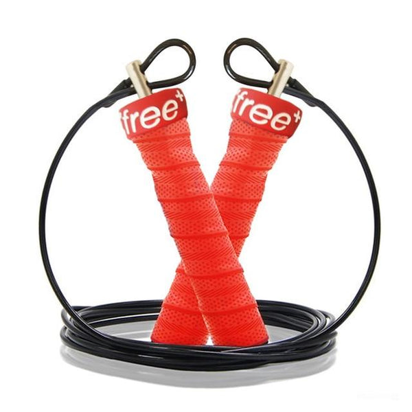 Crossfit Jump Rope Skip Speed & Weighted Jump Ropes with Extra Speed Cable Ball Bearings Anti-Slip Handle for Double Unders