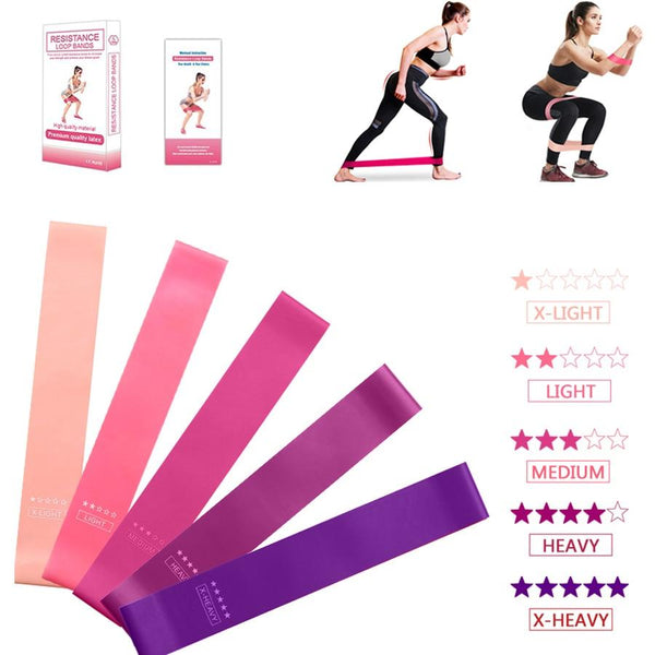Mini Loop Band Fitness Gum Elastic Bands For Fitness Resistance Bands Set Expander For Yoga Workout Crossfit Training Equipment