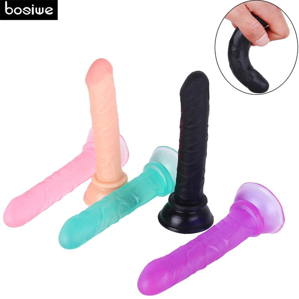Realistic Dildo Massager Vibrator Skin Dildo Sex Toys for Woman Silicone Fake Penis Dick Masturbator Erotic Toys Consolador