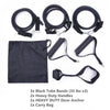 Super Strong Resistance Tube Bands Set with Heavy Duty Door Anchor Handles Fitness Gym Workout Latex Band Musculation Equipement