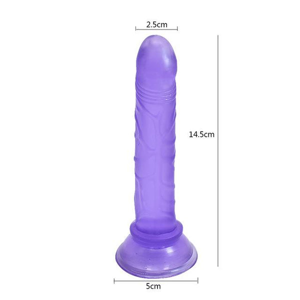 Erotic Soft Jelly Dildo Realistic Bullet Vibrator Anal Dildo Strap On Big Penis Suction Cup Toys for Adult Sex Toys for Woman