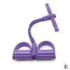 2/4 Tube Strong Fitness Resistance Bands Latex Pedal Exerciser Foot Pull Ropes Yoga Sports Pilates fitness Slimming Equipment