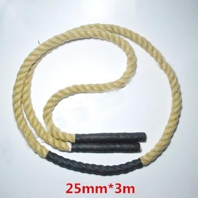 25mmX3M weight skip rope Weighted Jump Ropes Heavy Training Skip Rope Gym Fitness muscle Strength Training Equipment D90506