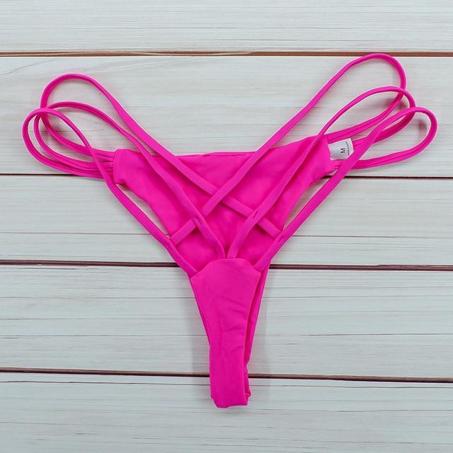 Women Swimsuits Sexy Swimwear Sexy Brazilian Bikini Bottoms women thongs and g strings swim bottoms women