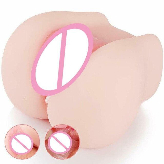 New Sex Toys For Men 3D Realistic Silicone Sex Ass Vagina Anal Pussy Adult Doll