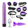 Adult Sex Product Kit Dildo Vibrator & Anal Plugs Finger Massager BDSM Slave Bandage With Ring Adult Games Sex Toys For Couples