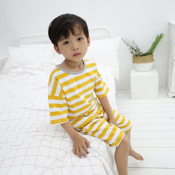 Summer children pajamas set boys girls baby Air conditioning clothes little kid pijamas toddler pyjamas nightgown teen sleepwear