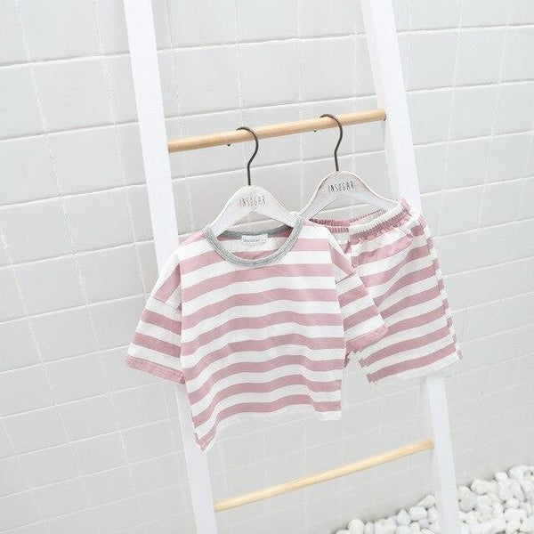 Summer children pajamas set boys girls baby Air conditioning clothes little kid pijamas toddler pyjamas nightgown teen sleepwear