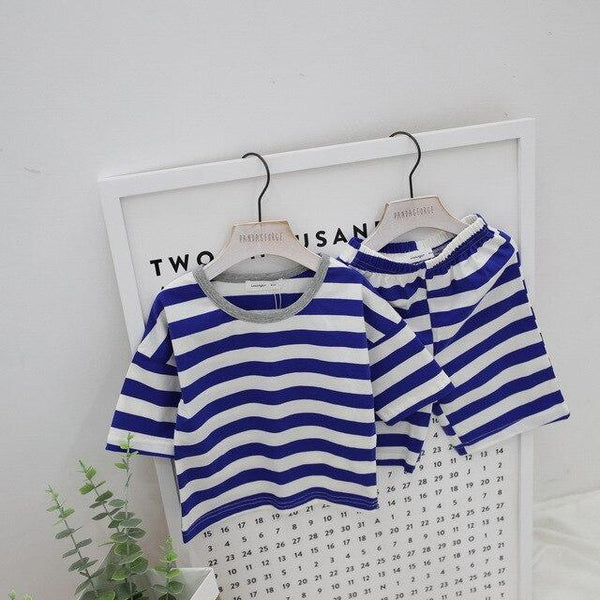 Summer children pajamas set boys girls baby Air conditioning clothes little kid pijamas toddler pyjamas nightgown teen sleepwear