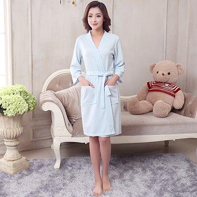 Hot Sale Mens Water Absorption Kimono Bath Robe Men Sexy Summer Robes Male Lounge Plus Size Waffle Bathrobe Dressing Gown