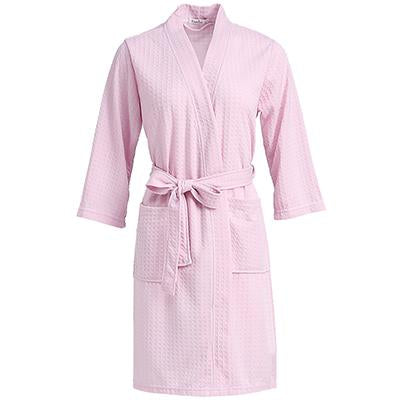 Men Waffle Bath Robe Suck Water Elegant Bathrobe Male Night Dressing Gown Mens Plus Size Kimono Robes Classic Lounge Sleepwear
