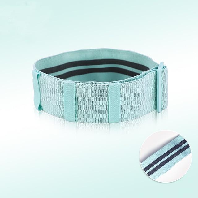 Anti Slip Resistance Bands Adjustable Elastic Hip Booty Bands Thick with Inner Grip Strip for Fitness Legs Butt Glute Workout