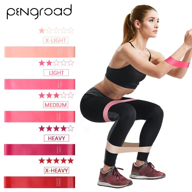 Resistance Bands Fitness Gum Set Exercise Sports Elastic Band For Fitness Pilates Strength Training Rubber Loop Expander LLQ01