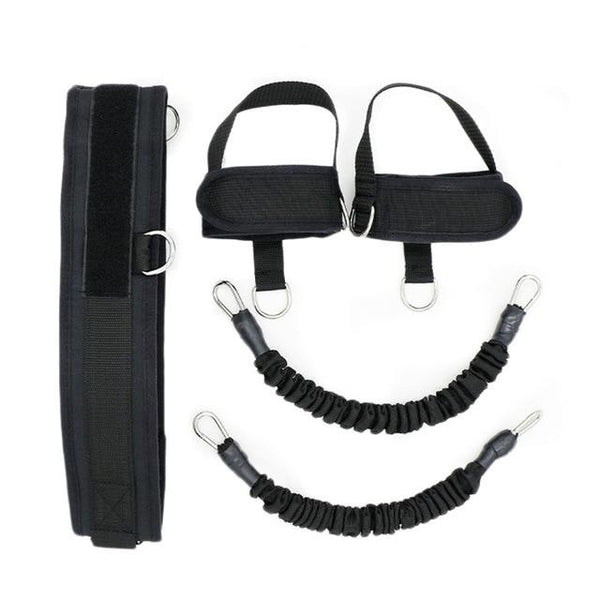 Resistance Band Fitness Bouncing Trainer Rope Basketball Tennis Running Jump Leg Strength Training Agility Pull Strap Equipment