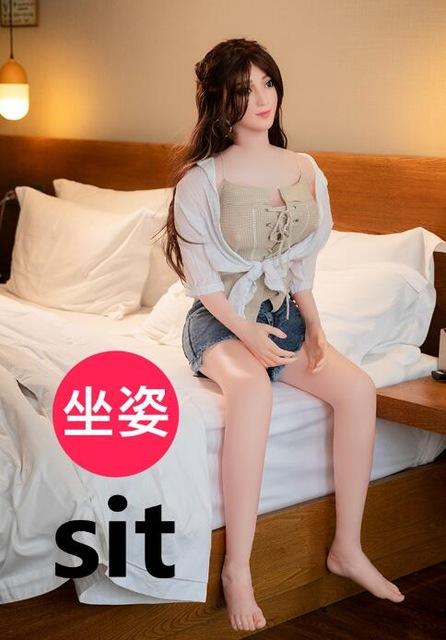 160cm Sit/Stand Realistic Inflatable Sex Doll for Men Masturbator Blow Up Real Male adult supplies Masturbation toys for men