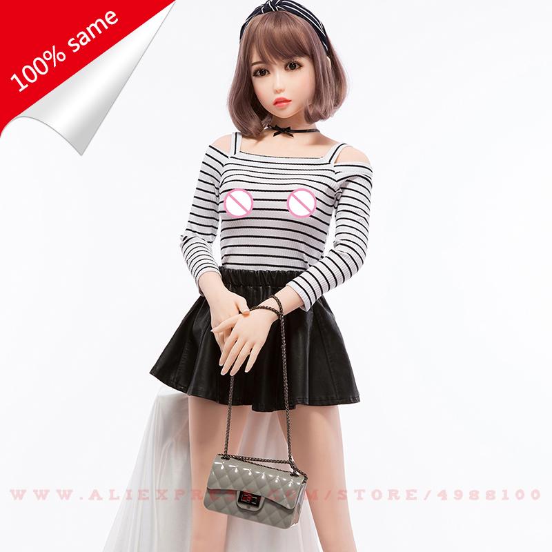 145cm Silicone Sex Dolls Real Ass Pussy Realistic Life Size Vagina Big Butts Love Doll Adult Toys Male Japanese Sex Doll Dolt
