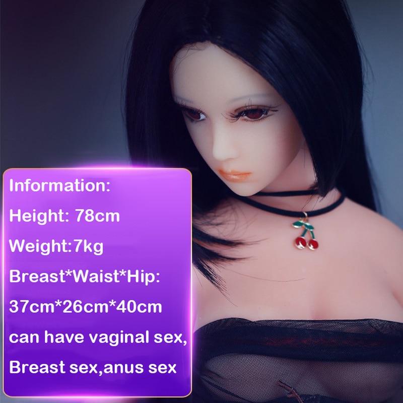 TPE dolls 78cm life size sex doll Blonde beauty sexy girl small Breast mini Vagina Pussy Lifelike doll vaginal, andanus