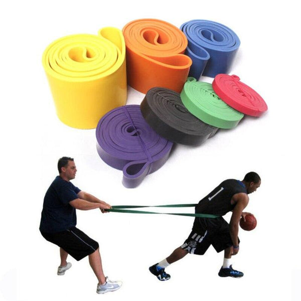 Yoga Pilates Resistance Band set Sports excerise Tape Fitness Strength Training Ring Rope Stretch Crossfit Fitness Equipment