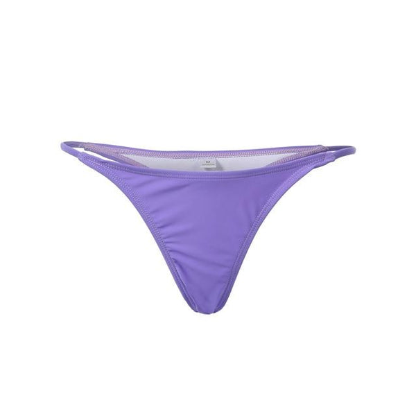 2019 Fashion Sexy Womens Bikini G-String Brazilian Thongs Swimwear Swimsuit Bottom Solid Swimsuit 5 Colors