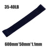 5 Levels Rubber Resistance Bands Elastic Fitness Resistance Bands Loop 60cm Fitness Band for Exercise Yoga Workout 0.35mm-1.1mm