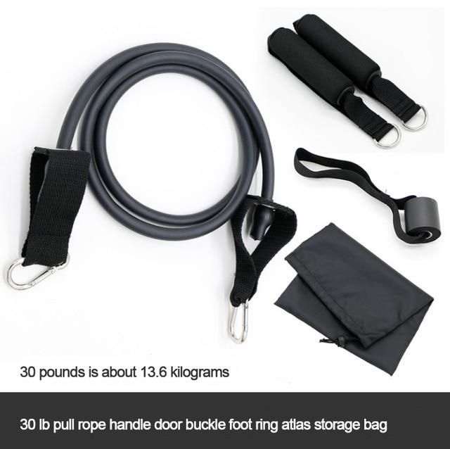 Equipment elastic belt sports pull rope fitness belt trainer TRX buckle pull rope fitness exercise equipment TPE safety