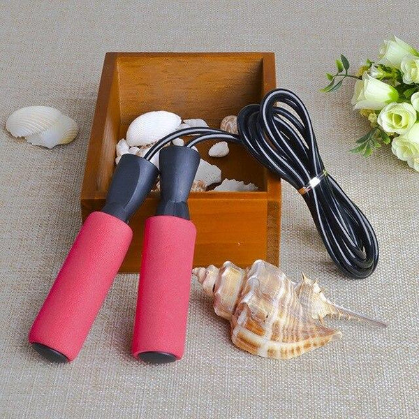 Speed Skipping Jump Rope Sports Lose Weight Exercise Gym Fitness Skipping Rope With Thickened Anti Slip Foam Handle Jump Ropes