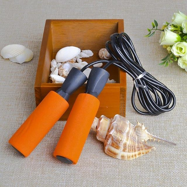 Speed Skipping Jump Rope Sports Lose Weight Exercise Gym Fitness Skipping Rope With Thickened Anti Slip Foam Handle Jump Ropes