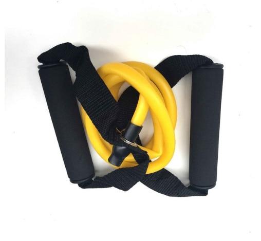 120cm Yoga Pull Rope Elastic Resistance Bands Fitness Crossfit Workout Exercise Tube Practical Training Rubber Tensile Expander