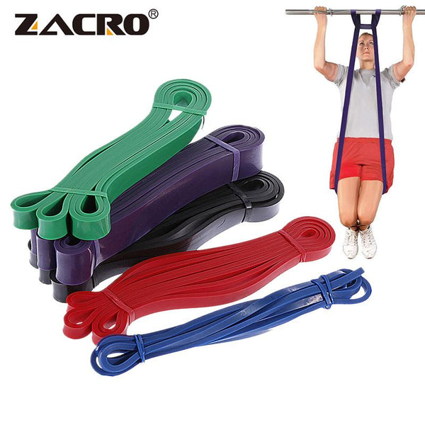 Zacro Fitness Rubber Bands Resistance Band Unisex 208Cm Yoga Elastic Bands Loop Expander for Exercise Sports Equipment