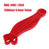 Zacro Fitness Rubber Bands Resistance Band Unisex 208Cm Yoga Elastic Bands Loop Expander for Exercise Sports Equipment