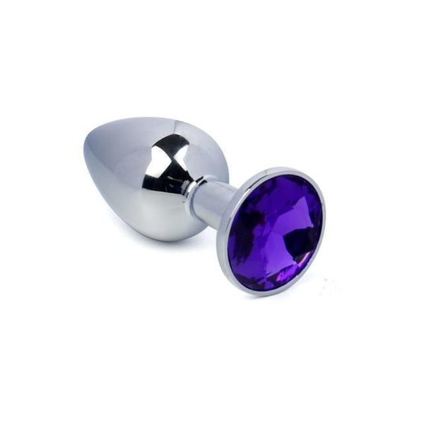 Woman Vaginal Erotic Massager Stainless Steel Crystal Butt Plug Vibrator Sex Product Anal Plug Dildo Beads Sex Toy Vagina Insert