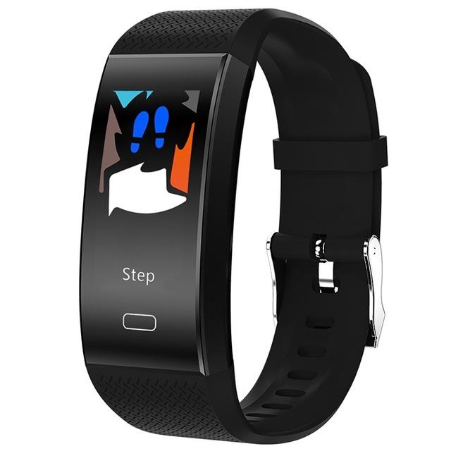 Men Watch Smart Sport Watches LED Display Heart Rate Blood Pressure Sleep Monitor Pedometer Sedentary Reminder Creative Watches