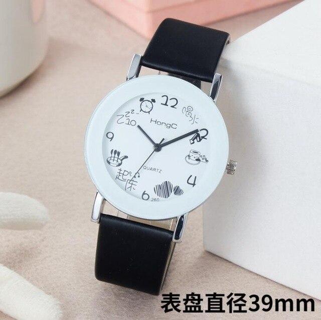 QMXD Couple Lady Watch Man Woman Student Kid Boy Child Belt Dress Cartoon Cute Electronic Smart Quartz Watch Bracelet Jewelry