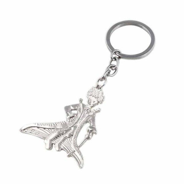 Little Prince Keychain wear dress prince Pendant Keyring Men Women Kids Jewelry Accessories