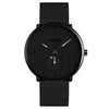 30M waterproof Mens Minimalist Ultra-Thin Analog Dress Stainless Steel Wrist Smart Watch High transparent glass SmartWatch