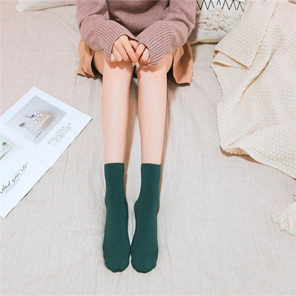 Sock woman Winter Wamer Women Thicken Thermal Wool Cashmere Snow Socks Seamless Velvet Boots Floor Sleeping Mens Socksmoda mujer