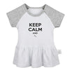 Cute Penguins Space Infinity Love Keep Calm And sleep zzz 5 burning man Newborn Baby Girls Dresses Toddler Infant Cotton Clothes