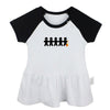 Cute Penguins Space Infinity Love Keep Calm And sleep zzz 5 burning man Newborn Baby Girls Dresses Toddler Infant Cotton Clothes