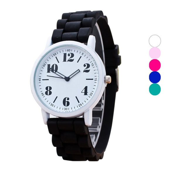 Women Men Watches New Fashion Sport Silicone Motion Analog Quartz Wrist Watch Luxury Ladies Casual Dress Watch reloj mujer #C