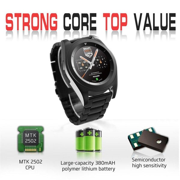 Fashion Rwatch G6Smart Bluetooth Watch Smartwatch with LED Display Music Player Health Wrist Bracelet Heart Rate For iOS Android