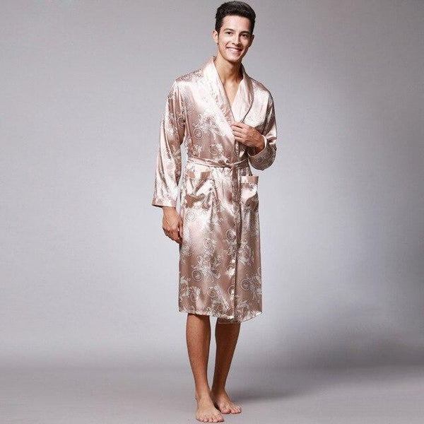 Silk Kimono Robe Lovers Couple Nightgown Sets For Women Men Bath Gown Sleepwear Large Sexy Long Nightwear Plus Size Pajamas 3XL