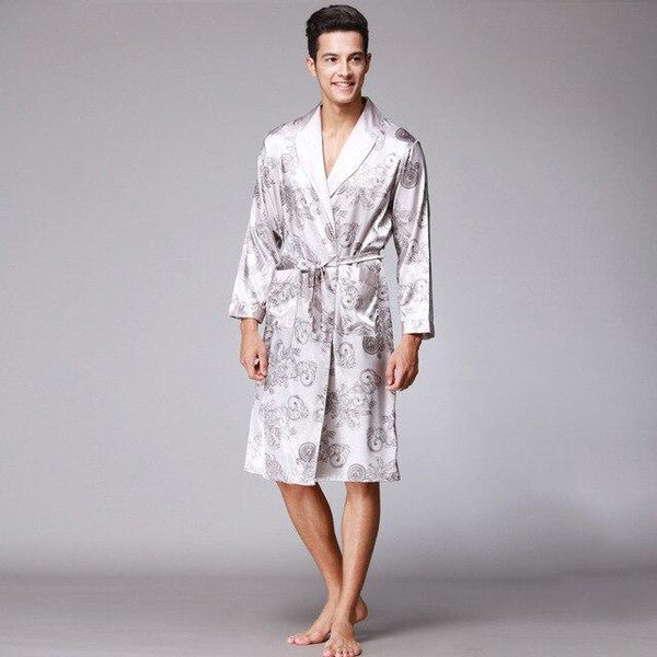 Silk Kimono Robe Lovers Couple Nightgown Sets For Women Men Bath Gown Sleepwear Large Sexy Long Nightwear Plus Size Pajamas 3XL
