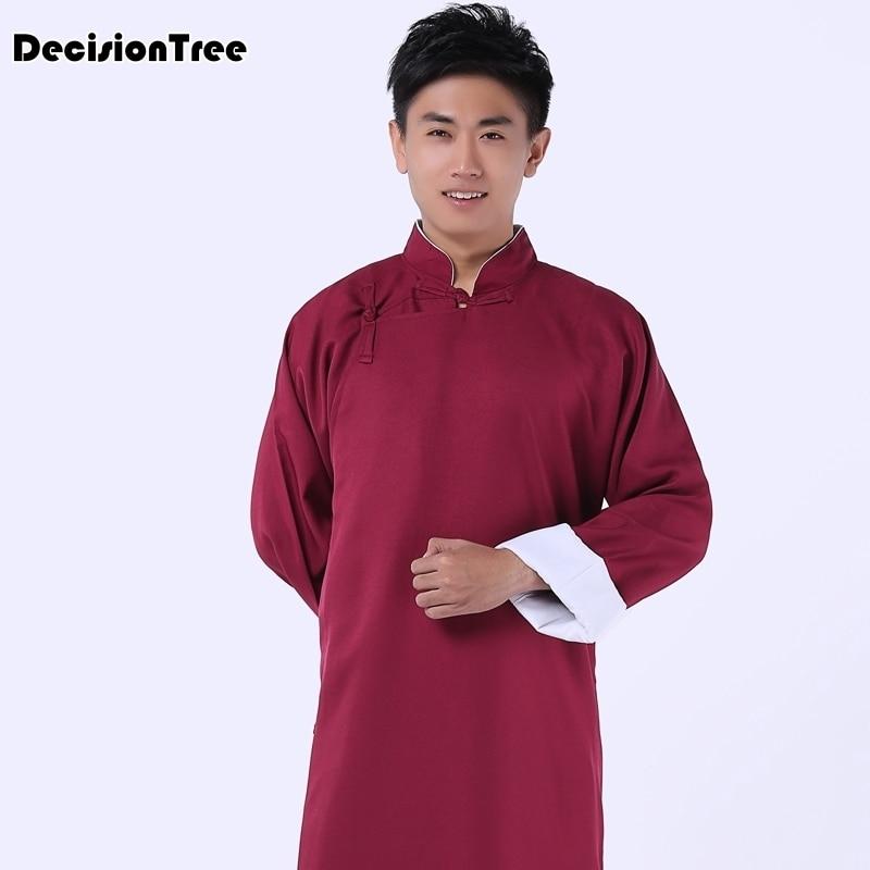 2019 summer luxury robe mens print plus silk pajamas kimono male nightgown chinese silk robe Chinese robe