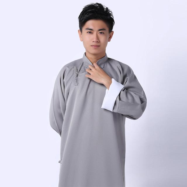 2019 summer luxury robe mens print plus silk pajamas kimono male nightgown chinese silk robe Chinese robe