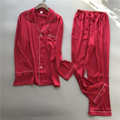 2019 Fashion Men Pajamas Set Luxury Clothes Men Long Sleeve Nightgown Luxury Men Clothing Christmas Pajama Men