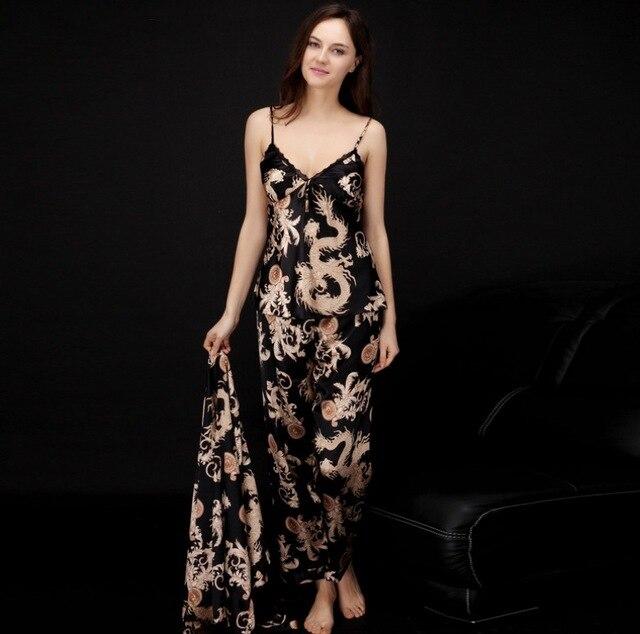 Woman three summer suit long sleeved men bathrobe Nightgown 0550