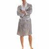 2019 New Spring Autumn Luxury sleepwear Man Print Plus Size Silk Satin Summer Kimono Man Nightgown Silk
