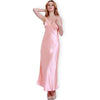 2019 Summer Style Sexy Women Long Nightwear Nightgowns V-Neck Sleepwear Lady Nightshirt Dresses Free Shipping