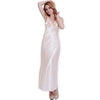 2019 Summer Style Sexy Women Long Nightwear Nightgowns V-Neck Sleepwear Lady Nightshirt Dresses Free Shipping