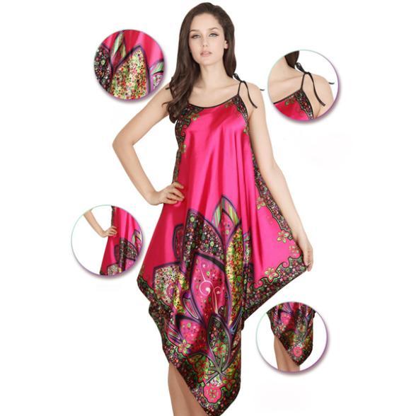 Retail Wholesale Girl Sexy Casual Long Dress Chemise Nightgown Sleepwear Bath Nightwear